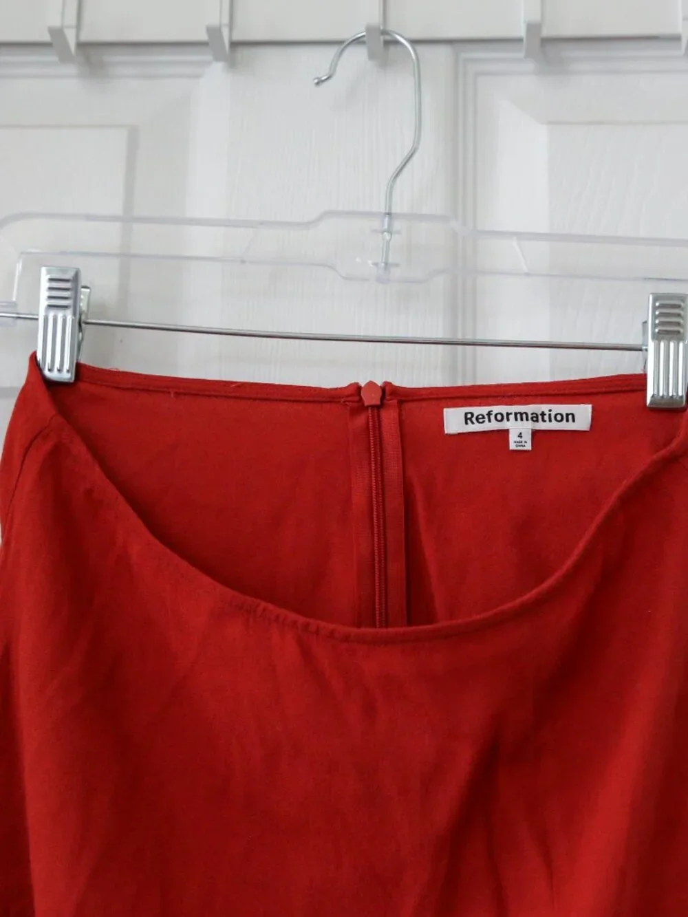 Reformation Margot Mini Skirt, Size 4